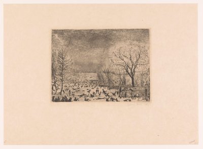 Schlittschuhläufer von James Ensor