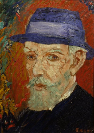 Selbstporträt von James Ensor
