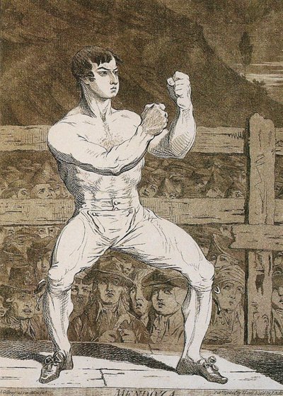 Daniel Mendoza von James Gillray