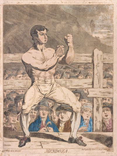 Mendoza, veröffentlicht 1788 von James Gillray