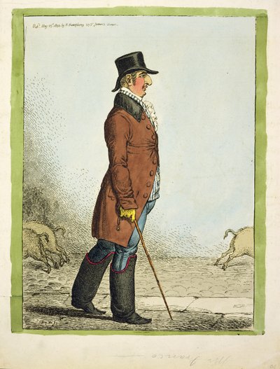 Ohne Titel, veröffentlicht von Hannah Humphrey, 1800 von James Gillray