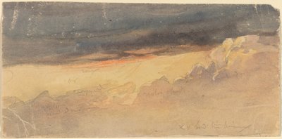 Wolken bei Sonnenaufgang von James Hamilton Shegogue