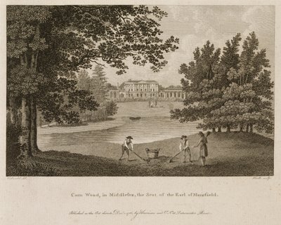 Kenwood House, Hampstead, London, 1786 von James Heath