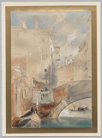 Ein Kanal, Venedig von James Holland