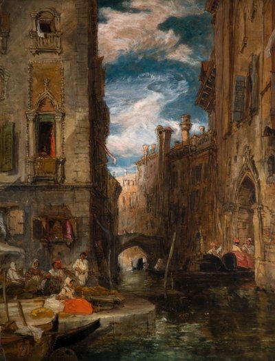 Eine Erinnerung an Venedig, 1853 von James Holland