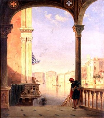 Eine venezianische Terrasse von James Holland