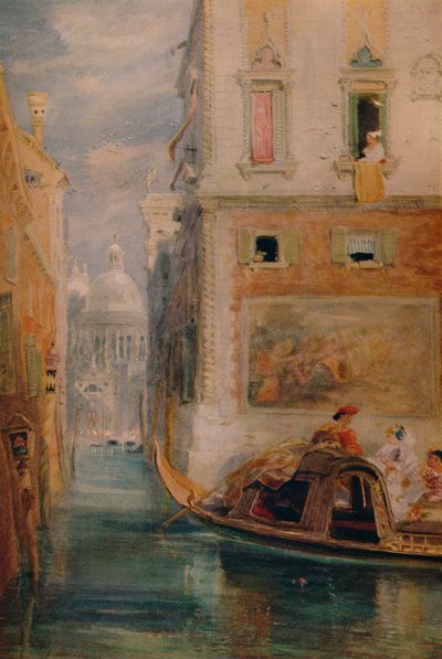 Die Gondel, Venedig, 1865, 1935 von James Holland