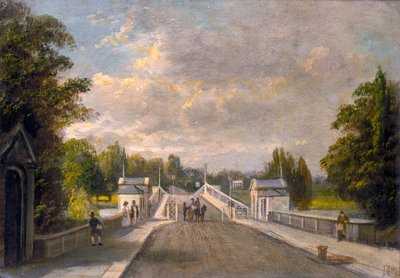 Richmond-Brücke, späte 19. Jahrhundert von James Isaiah Lewis