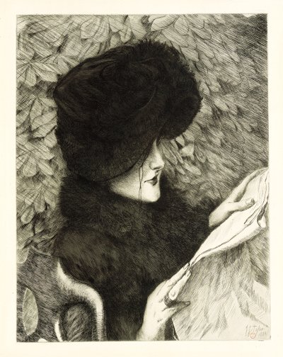 Die Zeitung von James Jacques Joseph Tissot