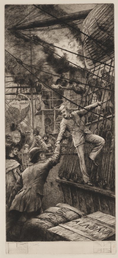 Zwei Freunde von James Jacques Joseph Tissot
