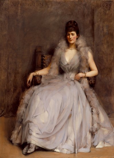 Porträt von Cecilia Tower von James Jebusa Shannon