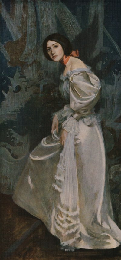Die Treppe, um 1899, um 1930 von James Jebusa Shannon
