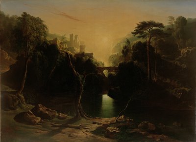 Romantische Landschaft von James Johnson