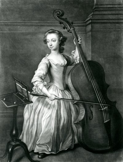 Porträt von Benjamin Hallett (Mezzotinto) von James McArdell