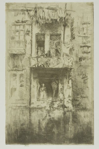 Balkon, Amsterdam von James Abbott McNeill Whistler
