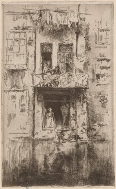 Balkon, Amsterdam von James Abbott McNeill Whistler