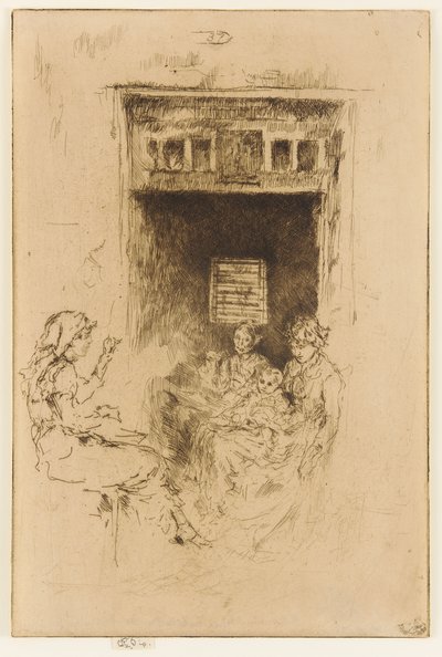Perlenfädler von James Abbott McNeill Whistler