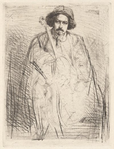 Becquet (Der Geiger) von James Abbott McNeill Whistler