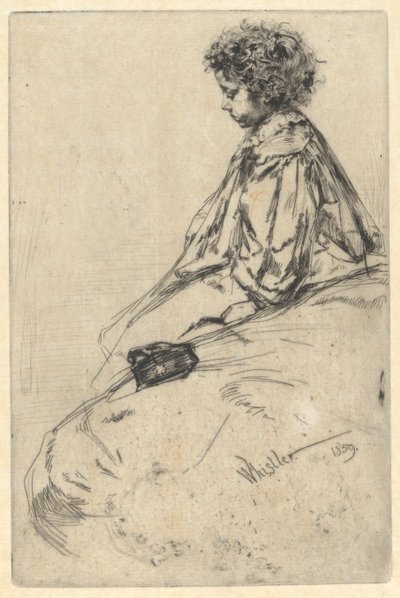 Bibi Lalouette von James Abbott McNeill Whistler