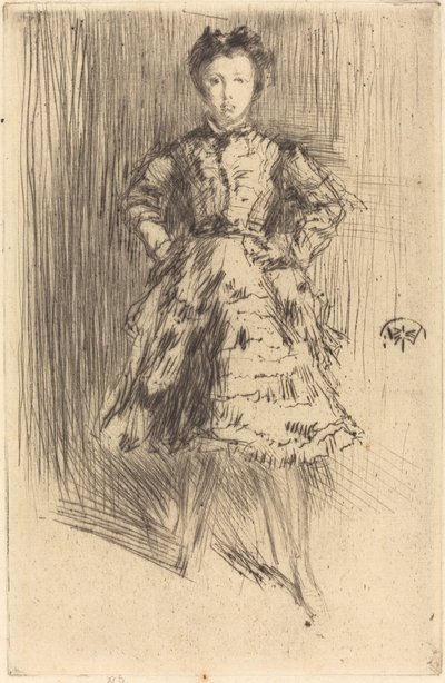 Elinor Leyland von James Abbott McNeill Whistler