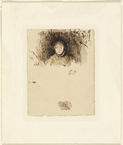 Kopf eines Mädchens von James McNeill Whistler
