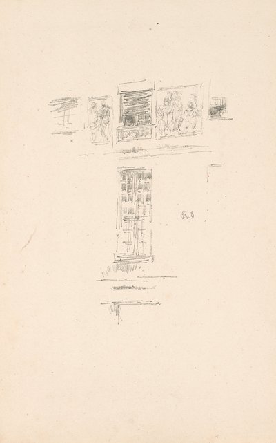 Hôtel Colbert, Fenster von James McNeill Whistler
