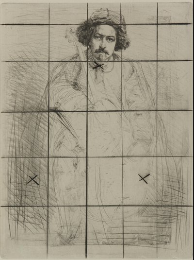J. Becquet, Bildhauer von James Abbott McNeill Whistler