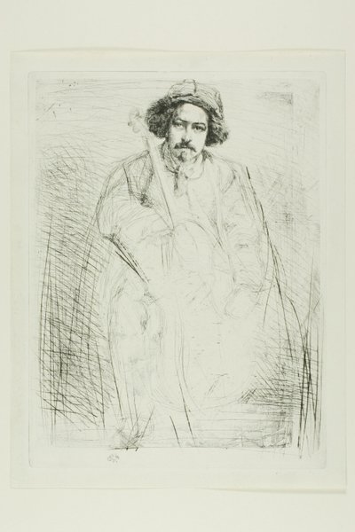 J. Becquet, Bildhauer von James Abbott McNeill Whistler