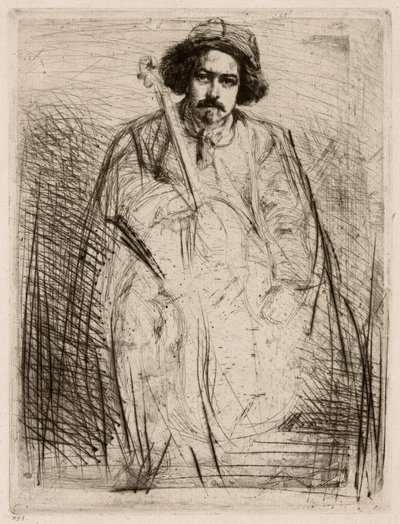 J. Becquet, Bildhauer von James Abbott McNeill Whistler