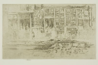 Jüdisches Viertel, Amsterdam von James McNeill Whistler