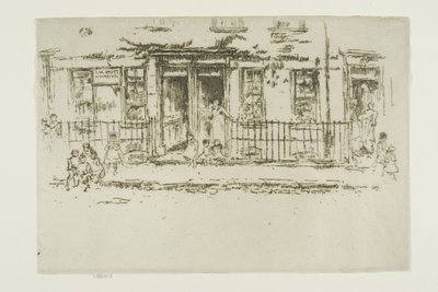 Justice Walk, Chelsea von James Abbott McNeill Whistler