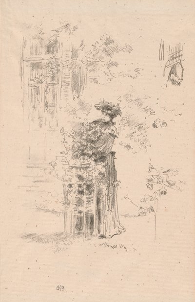 Die schöne Gärtnerin von James Abbott McNeill Whistler