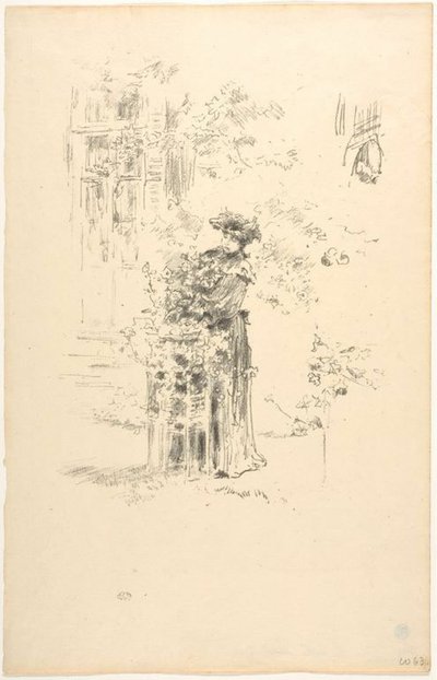 Die schöne Gärtnerin von James Abbott McNeill Whistler