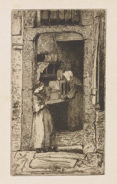 Die Senfhändlerin von James Abbott McNeill Whistler