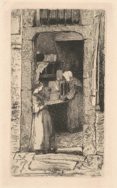 Die Senfhändlerin von James Abbott McNeill Whistler