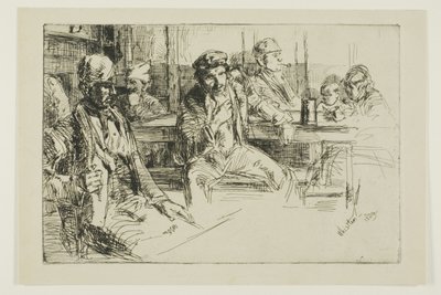 Hafenarbeiter von James Abbott McNeill Whistler