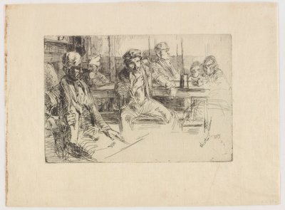 Hafenarbeiter von James Abbott McNeill Whistler