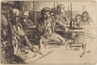 Hafenarbeiter von James Abbott McNeill Whistler