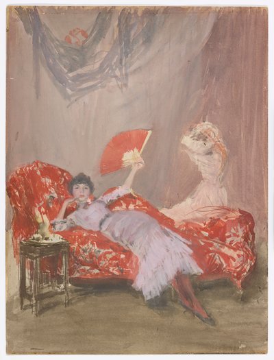 Milly Finch von James Abbott McNeill Whistler