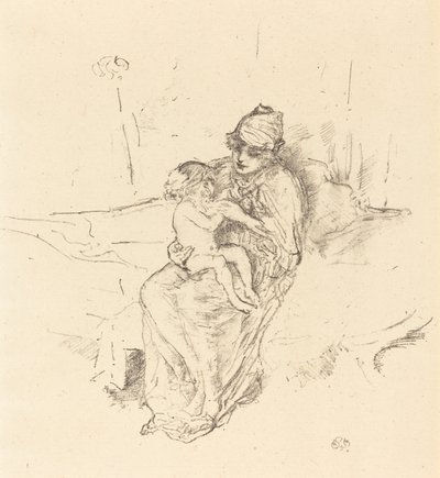Mutter und Kind, Nr. 1 von James Abbott McNeill Whistler
