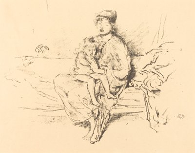 Mutter und Kind, Nr. 2 von James Abbott McNeill Whistler