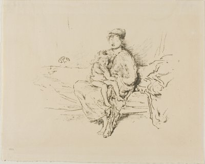 Mutter und Kind, Nr. 2 von James Abbott McNeill Whistler