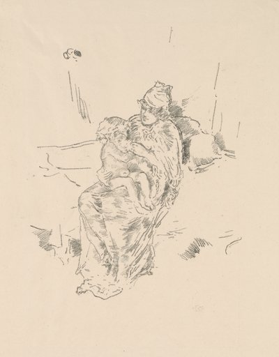 Mutter und Kind, Nr. 5 von James Abbott McNeill Whistler