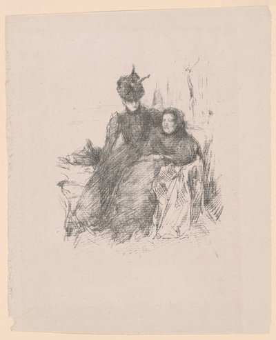 Mutter und Tochter [La Mère Malade] von James McNeill Whistler