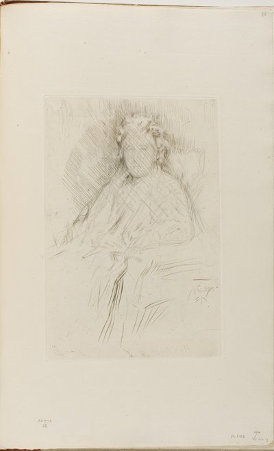 Mrs. Leyland, Sr. von James Abbott McNeill Whistler