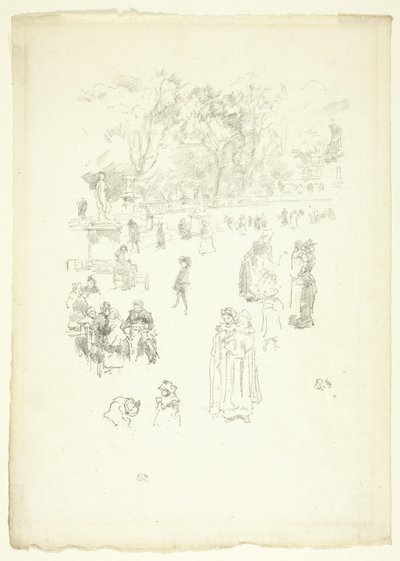 Kindermädchen: "Les Bonnes du Luxembourg" von James Abbott McNeill Whistler