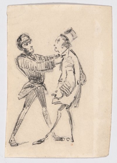 Polizist und Bürger von James Abbott McNeill Whistler