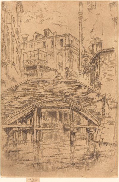 Ponte del Piovan von James Abbott McNeill Whistler