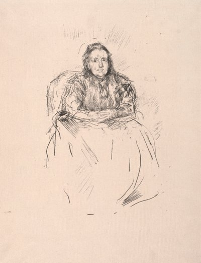 Porträtstudie - Frau Phillip von James McNeill Whistler