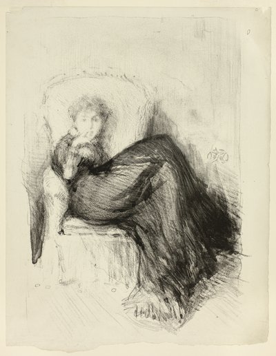 Studie: Maud sitzend von James Abbott McNeill Whistler